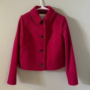 NWT Boden Felted Wool Jacket, Sz 2